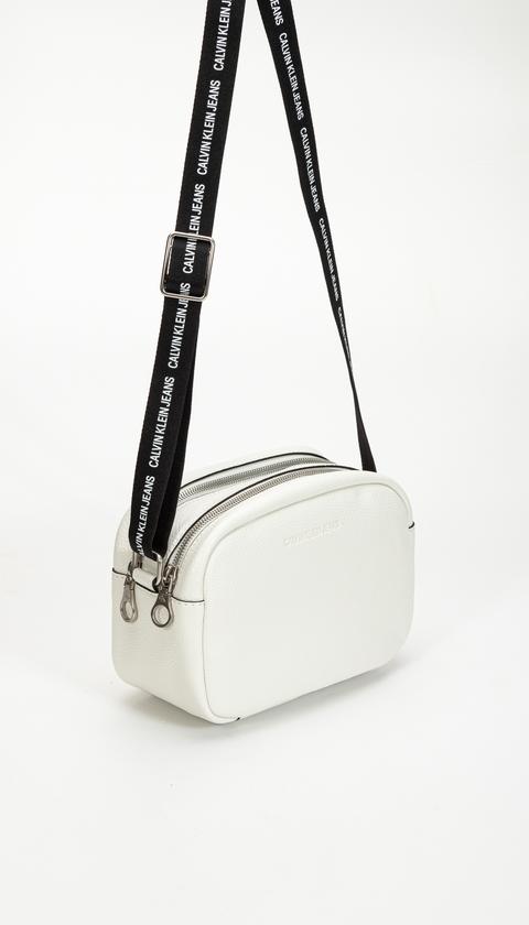 Calvin Klein Double Zip Camera Bag Kadın Mini Omuz Çantası - 8719854191056